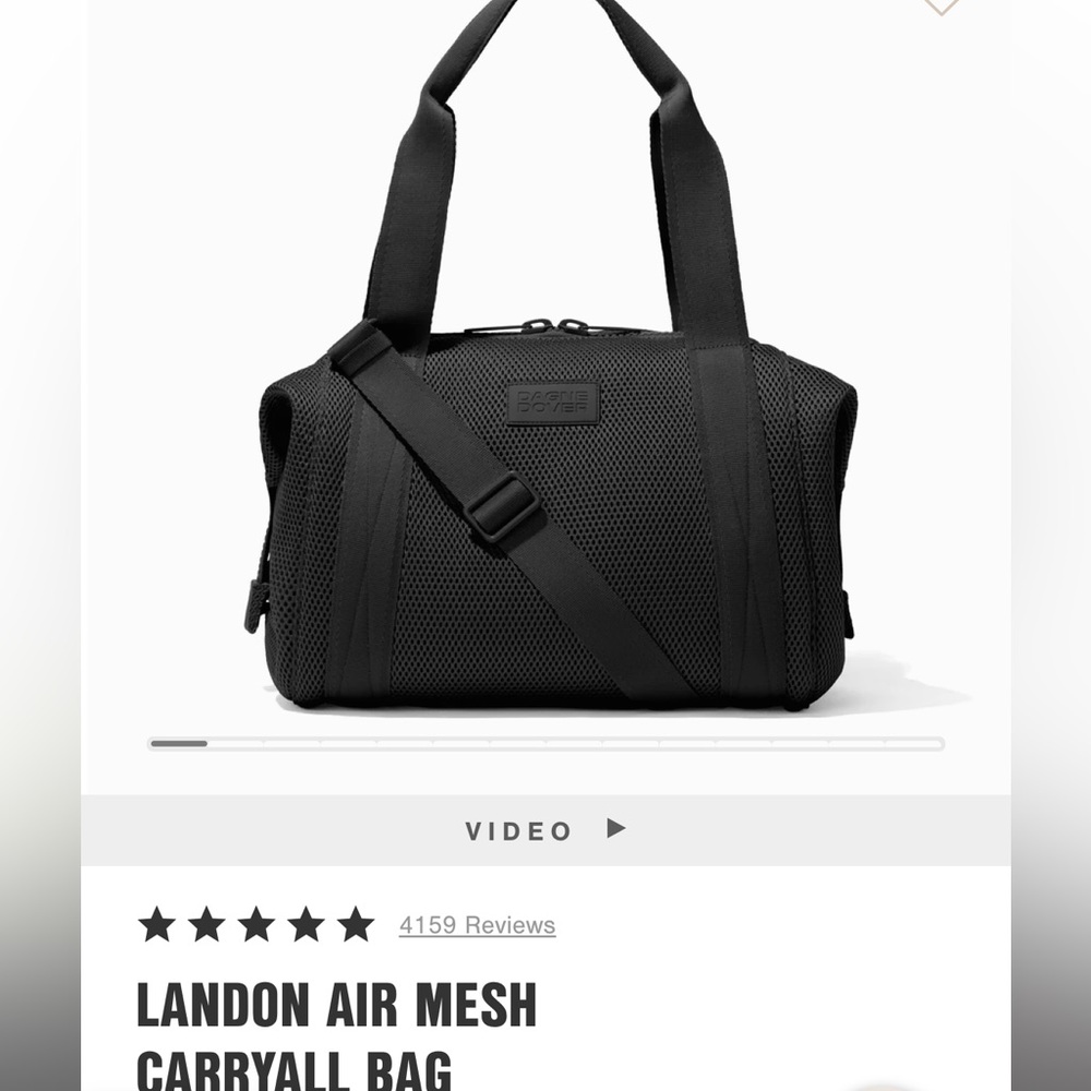 ISO Dagne Dover Landon Air mesh Onyx